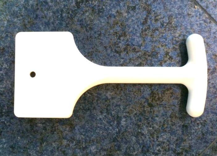 PLASTIC T HANDLE STAIR TOOL